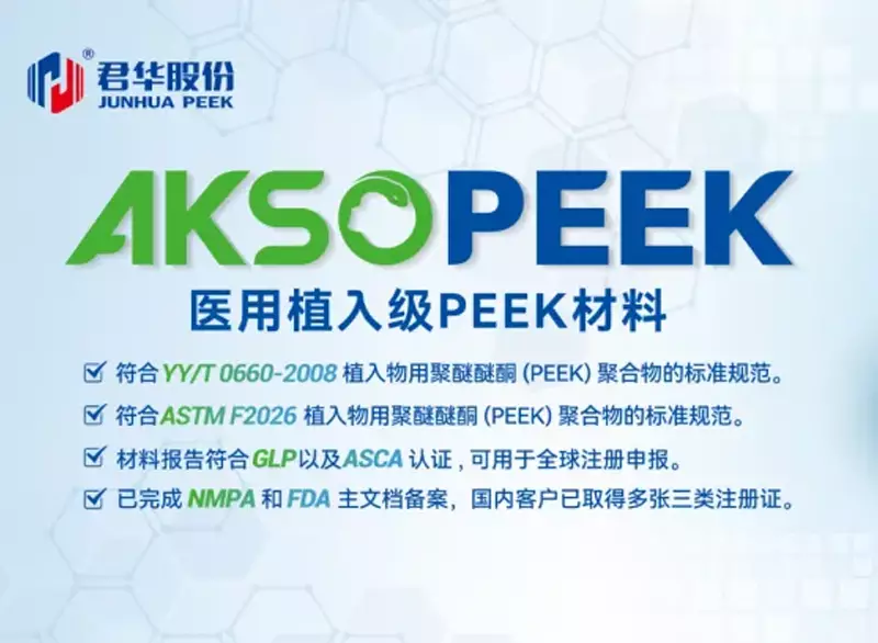 從AKSOPEEK看國產植入級PEEK替代之路